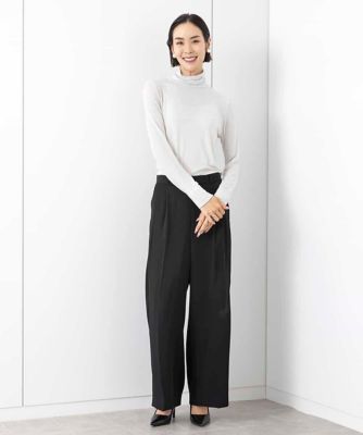 ツイルワイドパンツ（セットアップ対応）