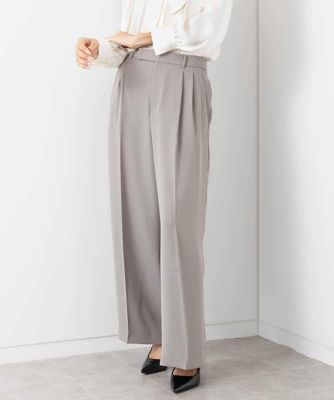 ツイルワイドパンツ（セットアップ対応）