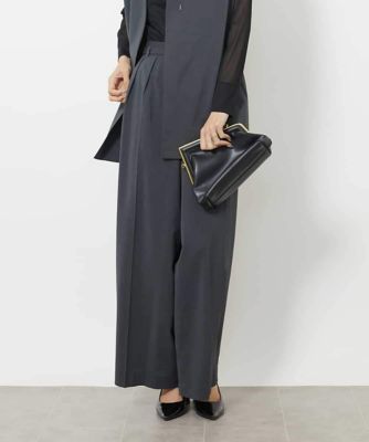 セットアップ対応］ドライタッチワイドパンツ | MICHEL KLEIN (Women