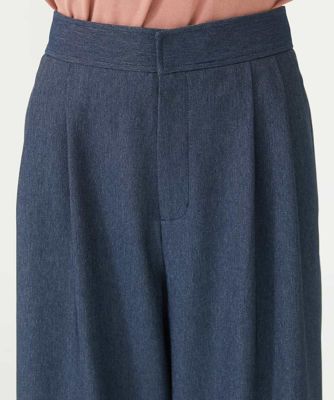 デニムライクワイドパンツ（３サイズ展開）