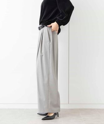 ツイルタックワイドパンツ