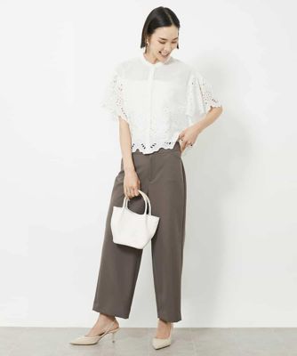 ［定番人気］ストレッチワイドパンツ