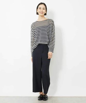 ［定番人気］ストレッチワイドパンツ