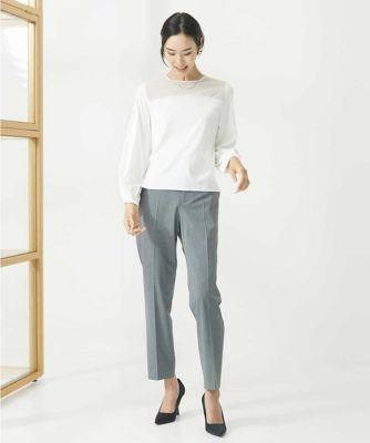 ストレッチテーパードパンツ（セットアップ対応）