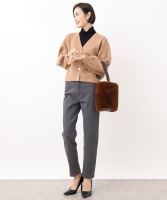 ［４サイズ展開］裏起毛ストレッチスリムパンツ（ＷＥＢ限定カラーあり）