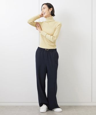 ［ＷＥＢ限定］裏起毛ワイドパンツ