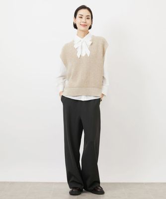 ［ＷＥＢ限定］裏起毛ワイドパンツ
