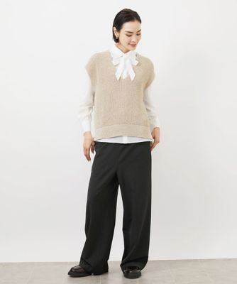 ［ＷＥＢ限定］裏起毛ワイドパンツ