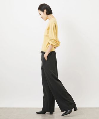 ［ＷＥＢ限定］裏起毛ワイドパンツ