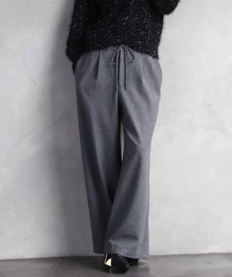 ＜MICHEL KLEIN (Women)＞２ＷＡＹストレッチワイドパンツ