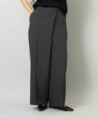 完売【新品】MYLAN マイラン Wrap Pants ラップパンツ Stone ラップバレルパンツ | MICHEL KLEIN (Women)/ミッシェルクラン