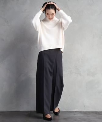 ミッシェルクラン（MICHEL ）/バレルパンツ ラップバレルパンツ | MICHEL KLEIN (Women)/ミッシェルクラン | 三越