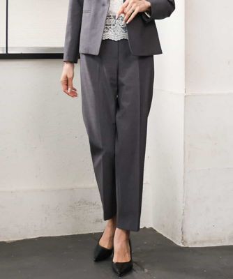 セットアップ対応］ストレッチテーパードパンツ | MICHEL KLEIN (Women