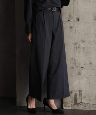 セットアップ対応］ストレートワイドパンツ | MICHEL KLEIN (Women