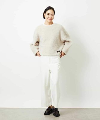 定番人気］ストレッチ裏起毛ワイドパンツ | MICHEL KLEIN (Women