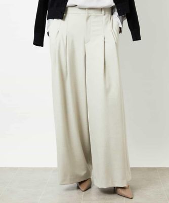 【NEW】ミッシェルクラン（MICHEL ）/2タックワイドパンツ 2タックワイドパンツ | MICHEL KLEIN (Women)/ミッシェルクラン