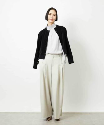 2タックワイドパンツ | MICHEL KLEIN (Women)/ミッシェルクラン