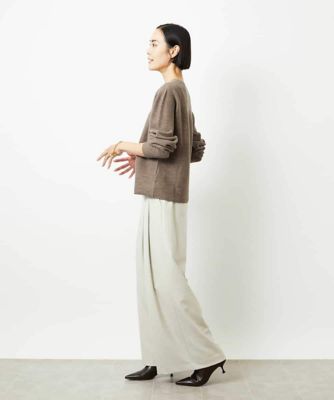 2タックワイドパンツ | MICHEL KLEIN (Women)/ミッシェルクラン