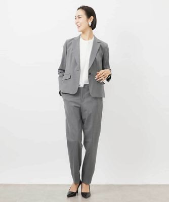 ストレッチテーパードパンツ（セットアップ対応）