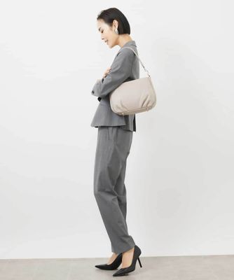ストレッチテーパードパンツ（セットアップ対応）