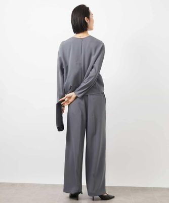 ［セットアップ対応］ワイドパンツ