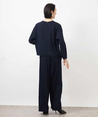 ［セットアップ対応］ワイドパンツ