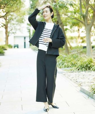 2WAYストレッチ］定番ワイドパンツ | MICHEL KLEIN (Women