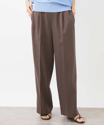 ストレッチツイルワイドパンツ