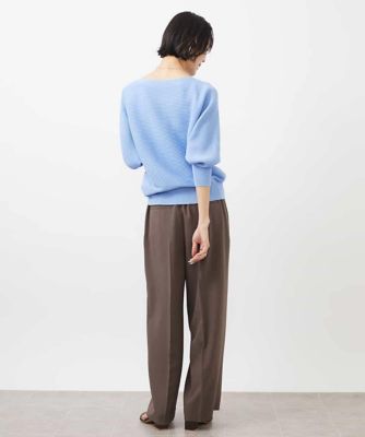 ストレッチツイルワイドパンツ