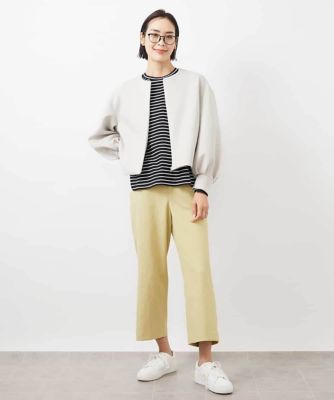［定番人気］ドライストレッチワイドパンツ