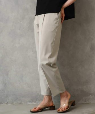 ＜MICHEL KLEIN (Women)＞［リラックスボトム］テーパードパンツ