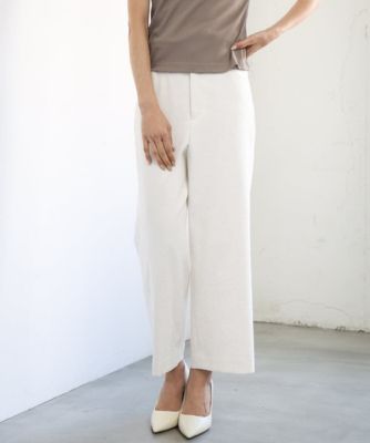 ＜MICHEL KLEIN (Women)＞［定番人気］ドライストレッチワイドパンツ