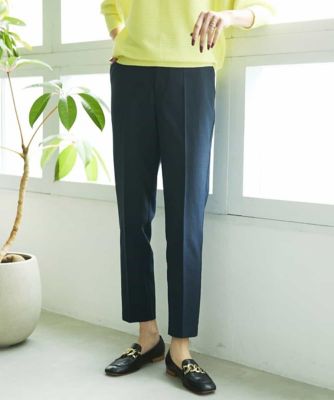 ＜MICHEL KLEIN (Women)＞［定番素材］ドライストレッチテーパードパンツ