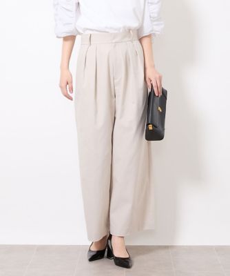 ハイウエストワイドチノパンツ