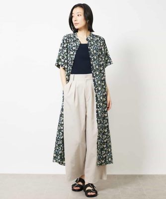 ハイウエストワイドチノパンツ