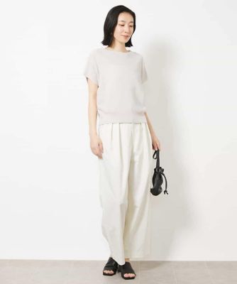 ハイウエストワイドチノパンツ