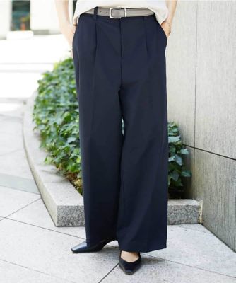 カジュアルパンツ DENIM TUCK PANTS 261AQNHー