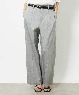 チノワイドパンツ | MICHEL KLEIN (Women)/ミッシェルクラン | 三越