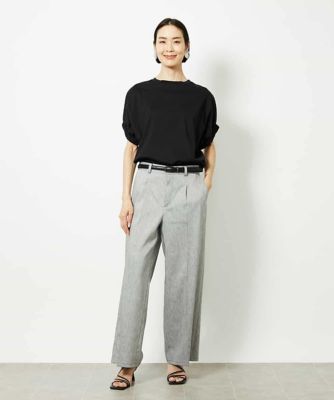 チノワイドパンツ | MICHEL KLEIN (Women)/ミッシェルクラン | 三越