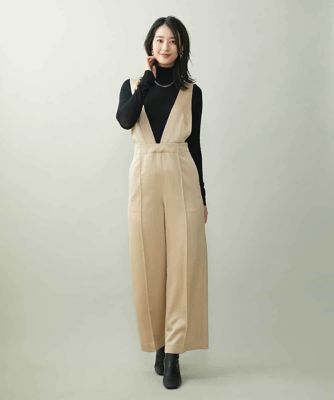 lin　＊イエナラブークル　サテンサロペット lin ＊イエナラブークル サテンサロペット IENA LA BOUCLE