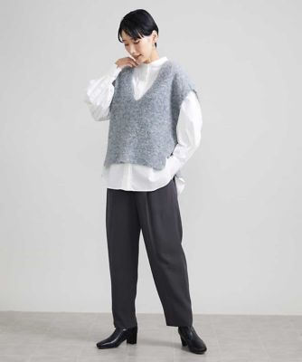 ハイウエストバレルパンツ