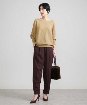 ハイウエストバレルパンツ
