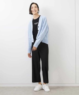 ラムウールＶネックカーディガン