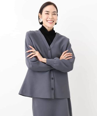 ［ＷＥＢ限定］ペプラムデザインニット（セットアップ対応／２ＷＡＹ）