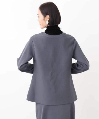 ［ＷＥＢ限定］ペプラムデザインニット（セットアップ対応／２ＷＡＹ）
