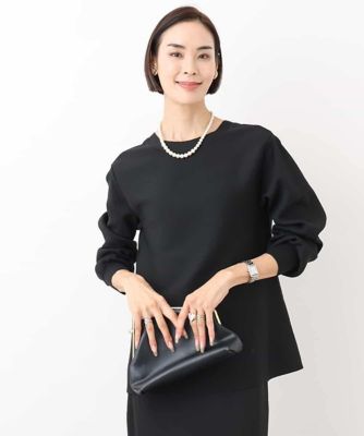 ［ＷＥＢ限定］ペプラムデザインニット（セットアップ対応／２ＷＡＹ）