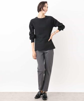 ［ＷＥＢ限定］ペプラムデザインニット（セットアップ対応／２ＷＡＹ）