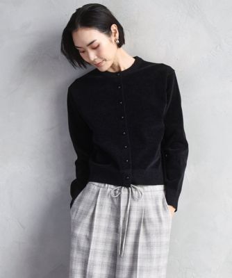 ＜MICHEL KLEIN (Women)＞コンパクトモールカーディガン