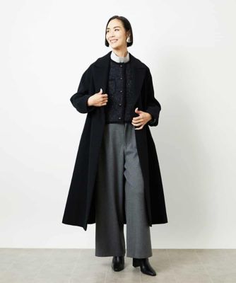 ツィード調モールニットジャケット | MICHEL KLEIN (Women)/ミッシェル