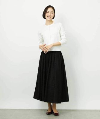 アンサンブル対応］コンパクトクルーネックカーディガン | MICHEL